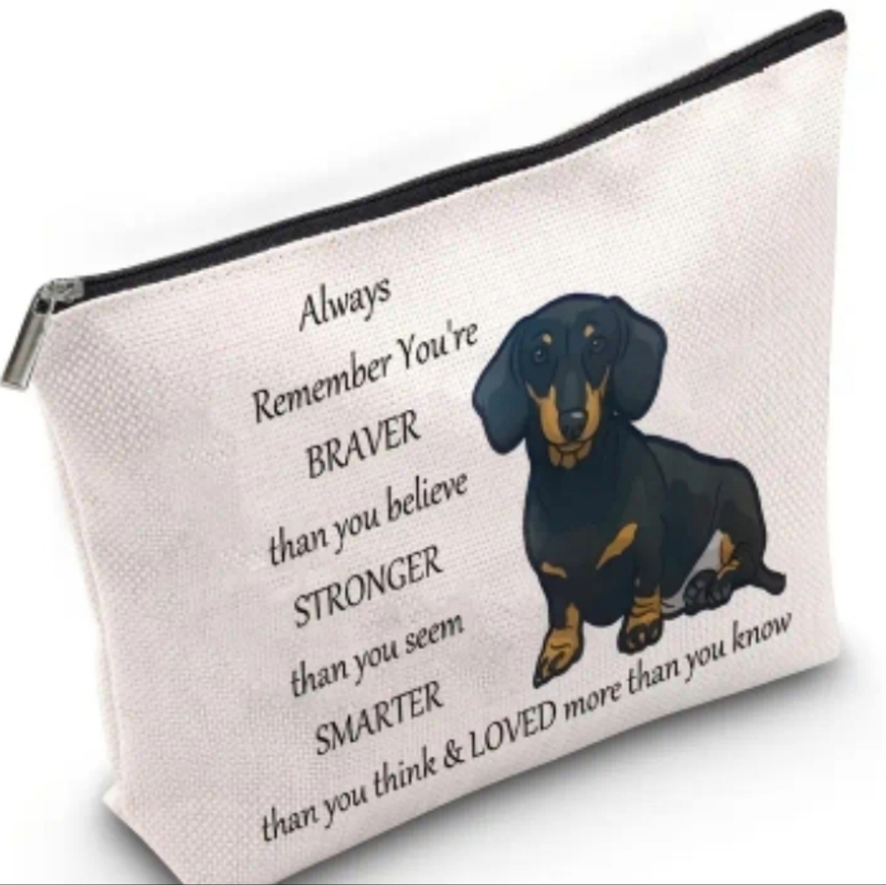 Samson's Friends Dachshund Canvas Bag: Choose 1 - Picture 2 of 2